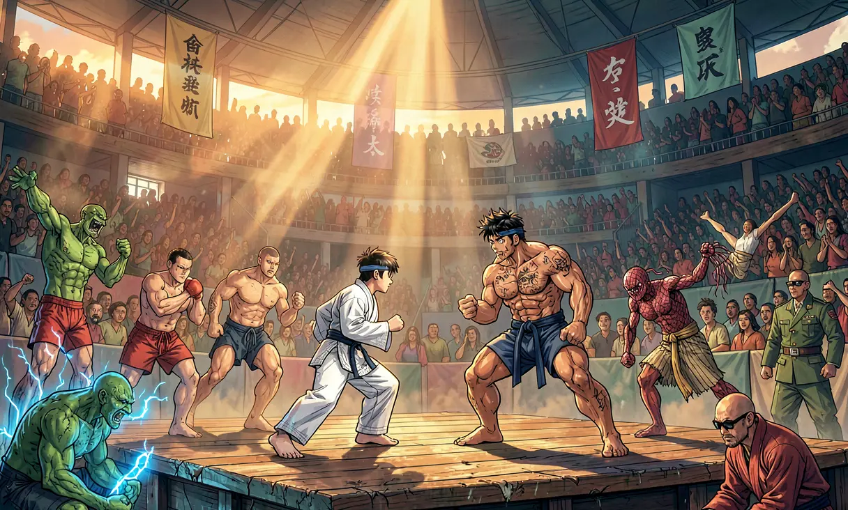 World Warrior Tournament (Street Fighter I)